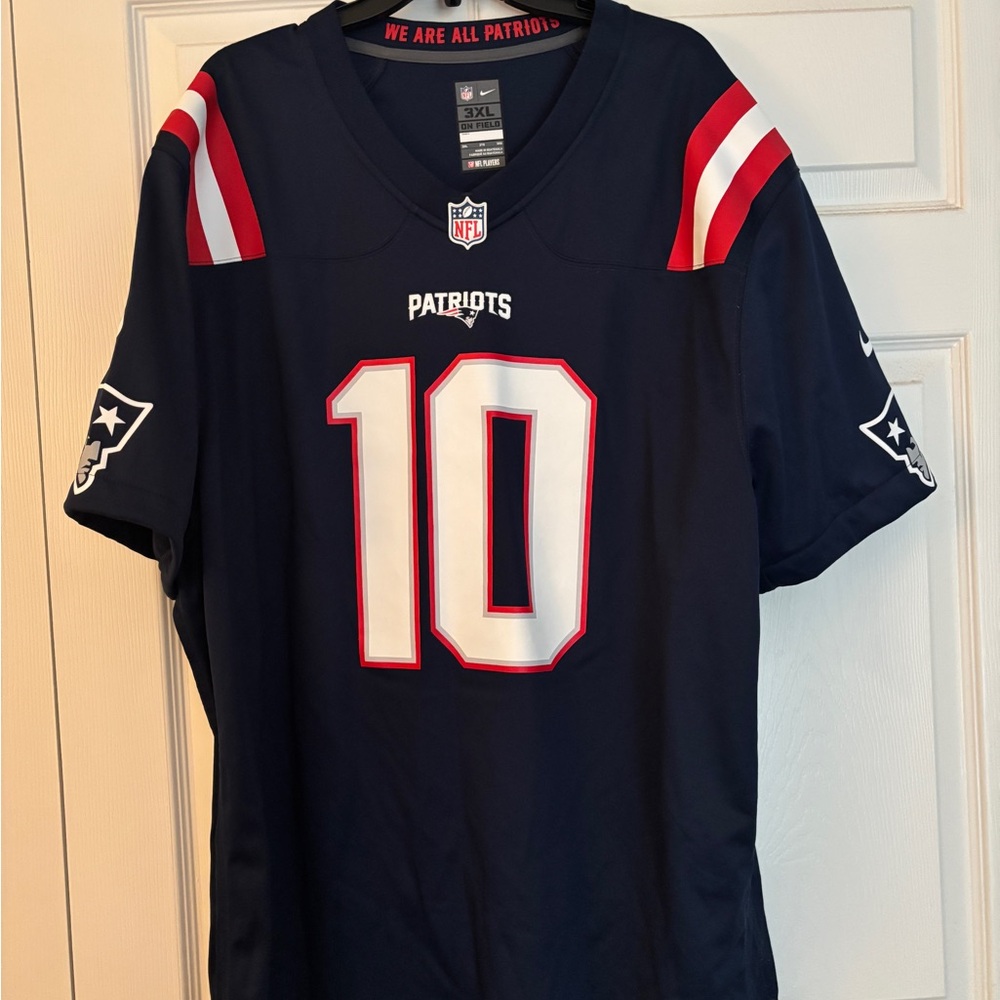 Men’s 3XL Patriots Jersey (Mac Jones)